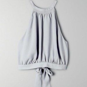 Wilfred New Cadence Blouse - Pearl Grey size S NWOT